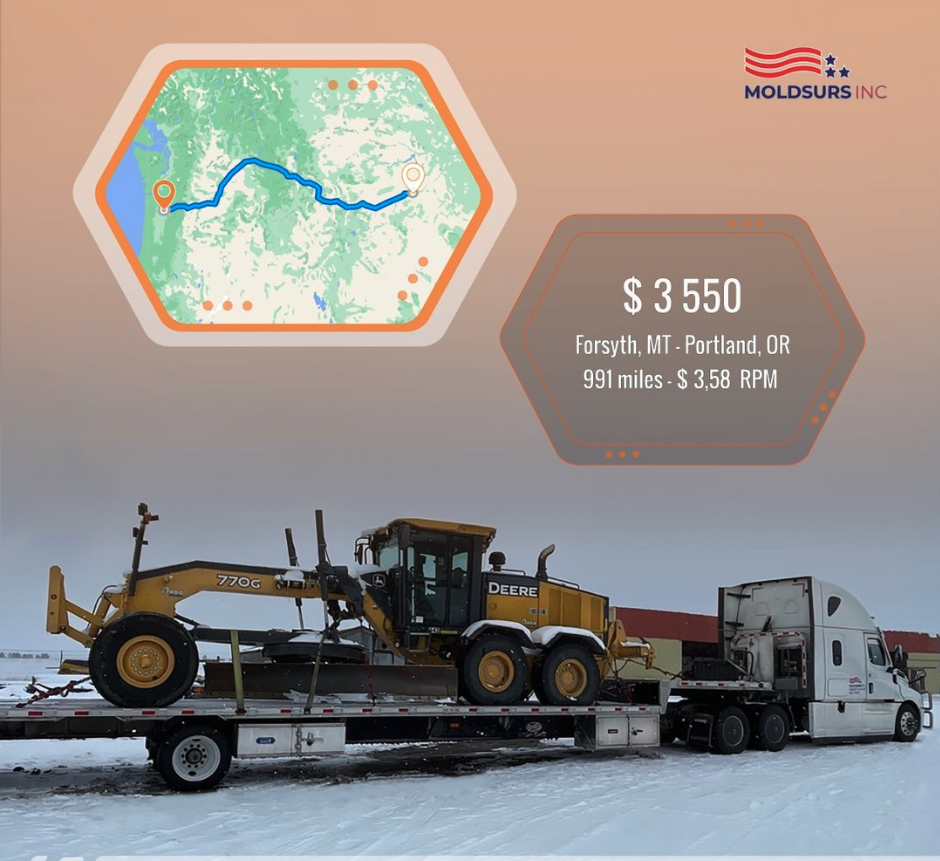 Heavy equipment transport - MOLDSURS